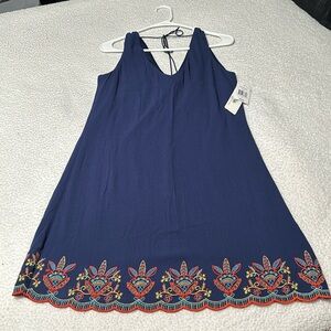 Love Reign Ladies Navy Lined Dress, NWT’s, Size Medium
